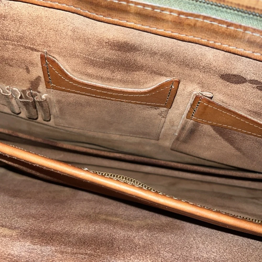 Vintage Hartmann leather briefcase
